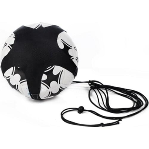 Sports Supplies Kick Ball Training Aid Adjustable Tool Elastic Hand-free Returner Soccer Trainer Control Skills Football Strap