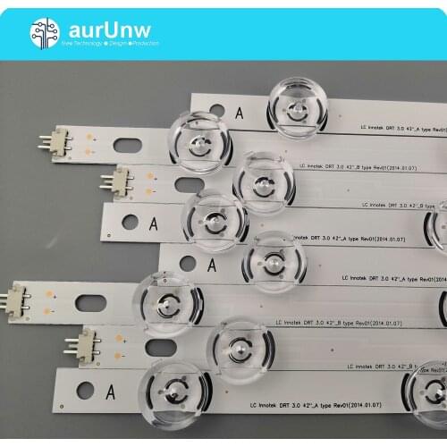 LED Strip for LG 42LB5800 42LB5700 42LF5610 42LB550V innotek DRT 3.0 42 A/B 6916L-1709B 6916L-1710B 1709A 1710A