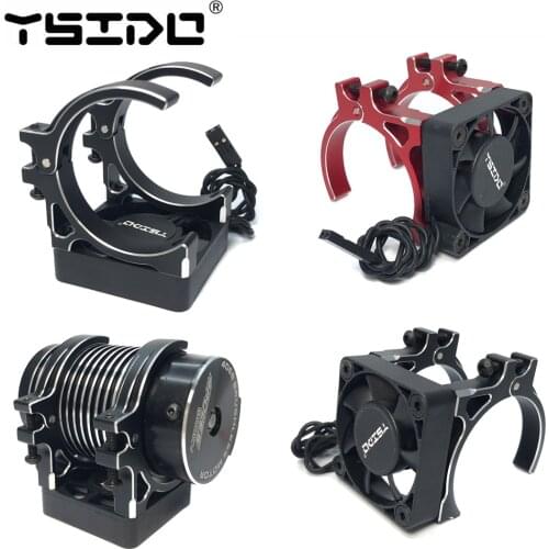 YSIDO Motor 40x40mm Fast Cooling RC Fan w/ holder for 1/10 1/8 RC Car 4068 4082 4092 4074 4274 4268 1515 Brushless Motor