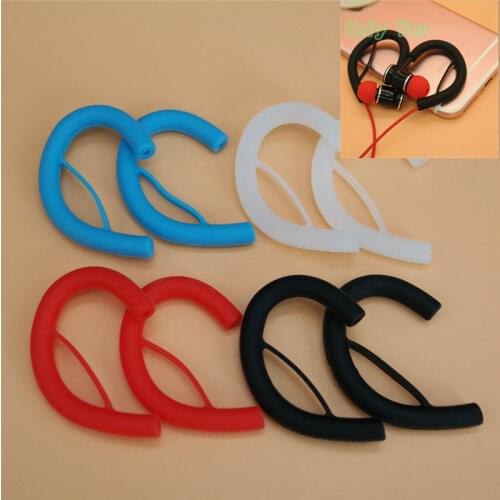 Aipinchun 2Pair Silicone Ear Hook Clip Clamp Holder EarHook Ear Loop For Diameter 1.5mm-2.0mm Round Wire Line Earphone Headphone