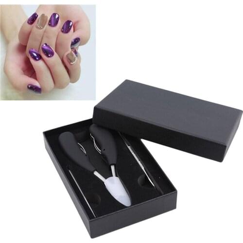 3Pcs/Set Non-Slip Handle Nail Cuticle Scissors Pliers Trimmer Cutters Dead Skin Nail Clippers Paronychia Manicure Tool Suit
