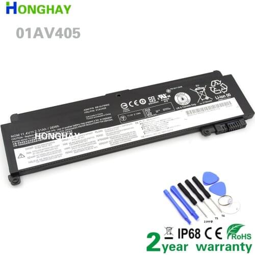 HONGHAY 01AV405 Laptop Battery For Lenovo ThinkPad T460S T470S 01AV406 01AV408 SB10J79002 SB10J79003 SB10J79004