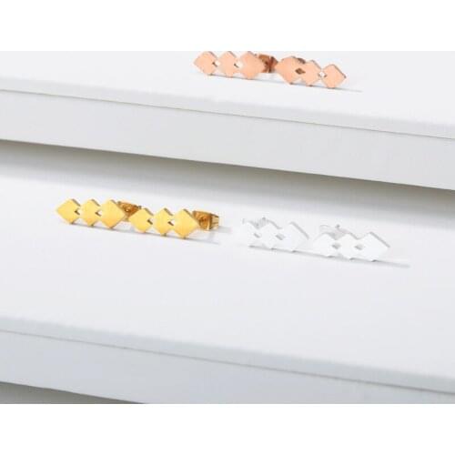 DCTVICT Women's Gold Earrings