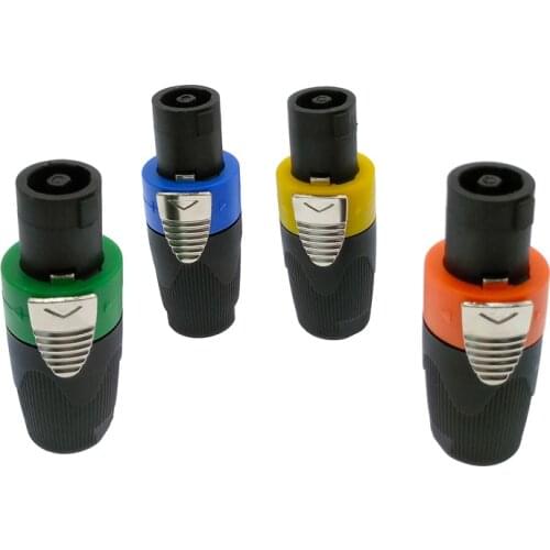 Speaker Powercon connector nl4fx Speakon 4 Pole Plug Male Professional audio power plug