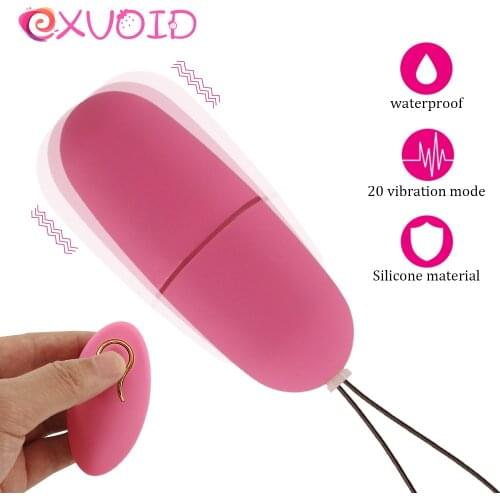 EXVOID Egg Vibrator Remote Sex Shop Strong Vibration Clitoris Stimulator Vibrators for Woman Sex Toys for Women G-Spot Massager