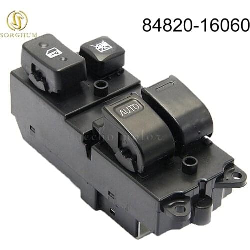 84820-16060 8482016060 Car Front Left Power Electric Window Master Switch for Toyota Pickup T100 Tacoma 1989-2000