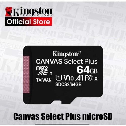 Kingston Canvas Select Plus microSD Card Class10 carte sd memoria 128GB 32GB 64GB 256GB 16G 512G TF Flash Memory Card for Phone