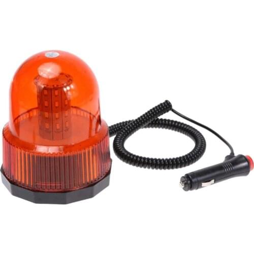 Red Yellow Blue color LED car Vehicle Magnetic Mounted Police Strobe rotating flashing Warning light Emergency Lights Beacon