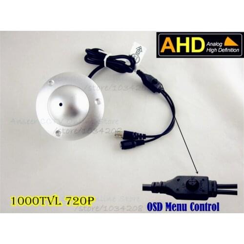 AHD Mini Flying Surveillance Camera Metal Casing 720P 1000TVL AHD Elevator Dome Pinhole Camera UFO Dome Camera CCTV Camera AHD