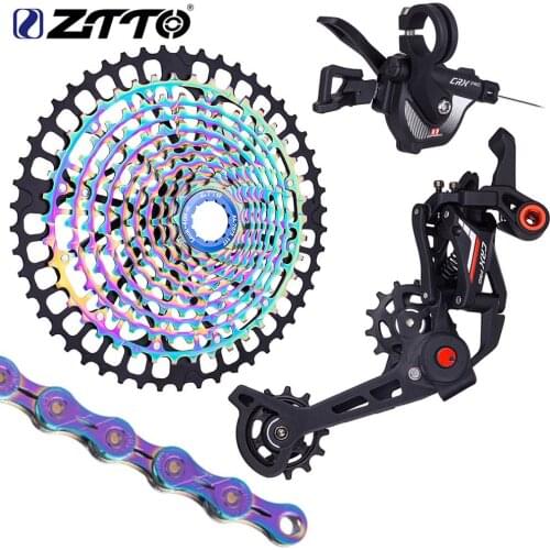 ZTTO MTB 11 Speed HG 11-52T Bicycle Group Set Cassette Chain CRX PRO Shifter Cluth Rear Derailleur Mountain Bike Sprocket Kit