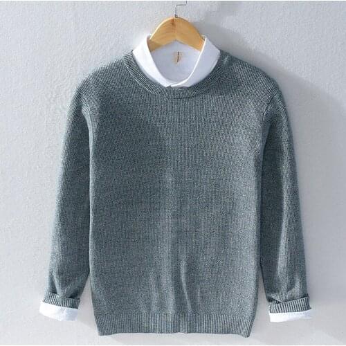 New arrival 5 colors o-neck long sleeve brand sweater men casual comfortable sweaters for men solid trendy sweater mens svetr