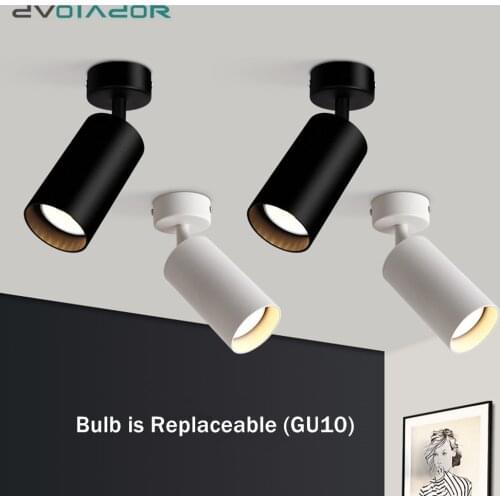 Led Surface Mounted Ceiling Downlight with 5W GU10 LED Bulb Replaceable Spot Light Ceiling lamp Living Room Indoor Led lights