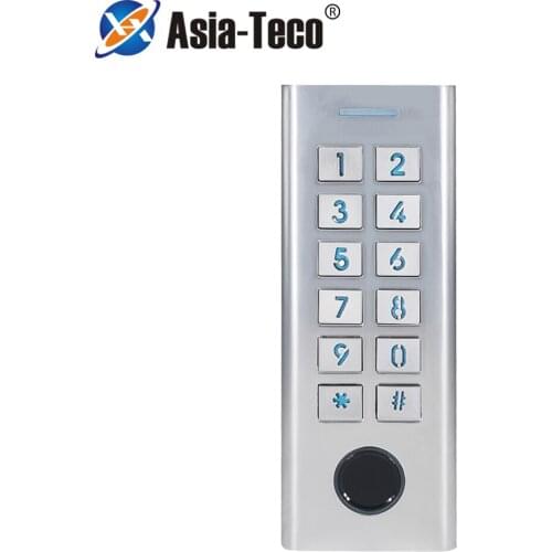 Access system Waterproof IP66 Fingerprint Access Control keypad RFID reader Touch Keypad Password Backlight metal case
