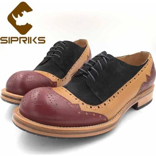 SIPRIKS Men's Suede Shoes