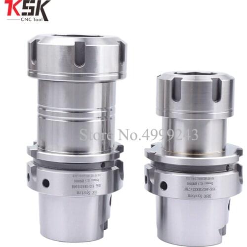 High Precision Spring Collet Chuck HSK63A ER16 ER20 ER25 ER32 ER40 High Speed CNC Tool Holder HSK 63A ER milling chuck