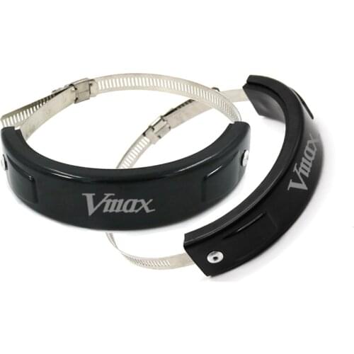 Silencer Round Oval Exhaust Protector Can Cover For YAMAHA VMAX Motorcycle Accessories 100MM-140MM Protect