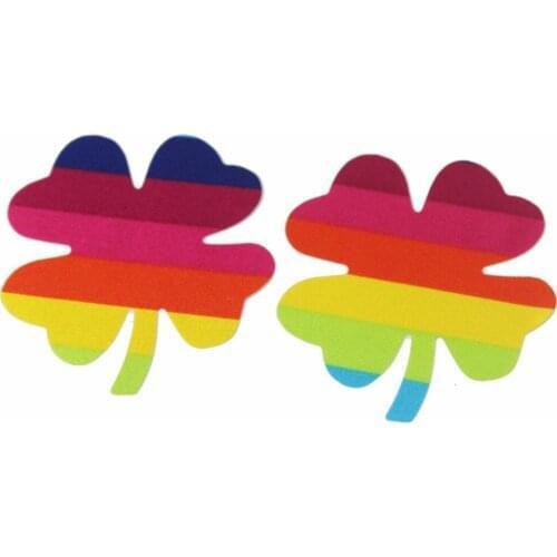 10Pairs Rainbow Leaf Nipple Cover,Women Pasties Adhesive Stickers,Invisible Intimates Bra Accessories Unbra Breast sex game