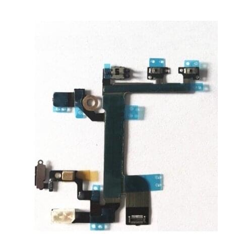 10pcs/lot power button Flex cable For iPhone SE Switch on off Volume Flex Cable