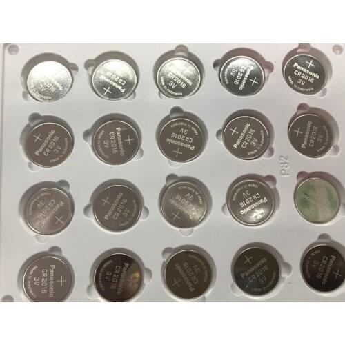 100pcs/lot Panasonic Lithium Battery 3V Li-ion CR2016 Button Battery Watch Coin Cell Batteries CR 2016 DL2016 ECR2016 GPCR