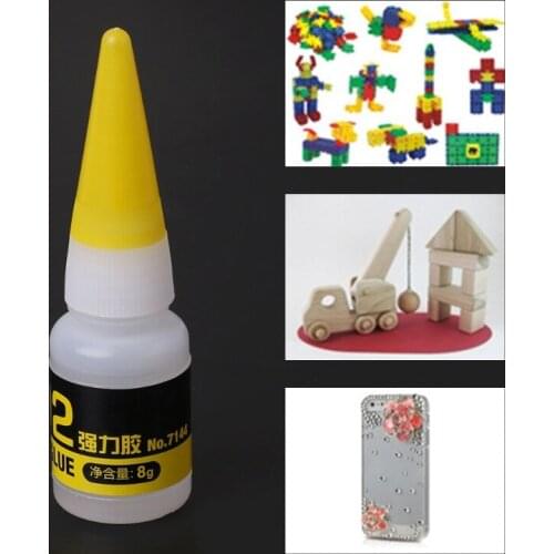 502 Drying Fast Super Strong Glue Bond Cyanoacrylate Adhesive Repair Tools 8g