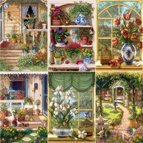 5d diy diamond painting Home scenery full square/round Diamond embroidery Rhinestone Kid room decoration Home Decoration BJ