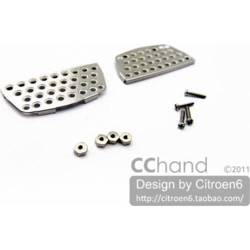 CC HAND Metal Cab Step Plate For 1/14 Tamiya Rc Truck Man 2PCS
