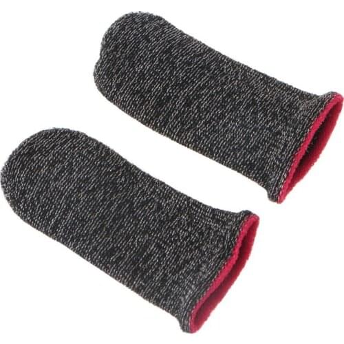 Breathable Mobile Game Controller Screen Finger Sleeve Touch Trigger for PUBG 45BD