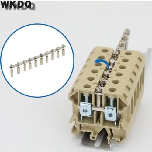 SAK 16 Q10 Fixed Bridge For Weidmuller SAK 16 EN Accessories DIN Rail Terminal Blocks