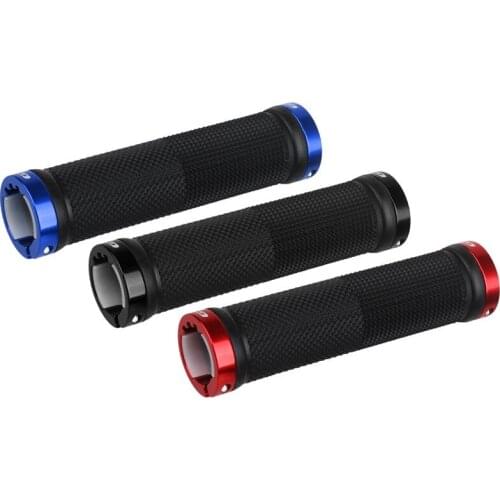 GUB 1 Pair Cycling Lockable Handle Grip For Bicycle MTB Road Bike Handlebar Bicycle Grip Bike Aluminum Alloy + Rubber