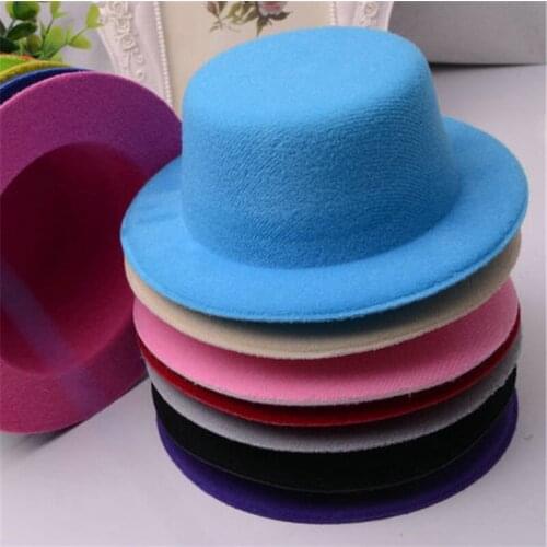 Creative Multi Color Cap Hand Made DIY Toy Top Hats For Kids Adults Circus Magic Birthday Party Favors Halloween Costume