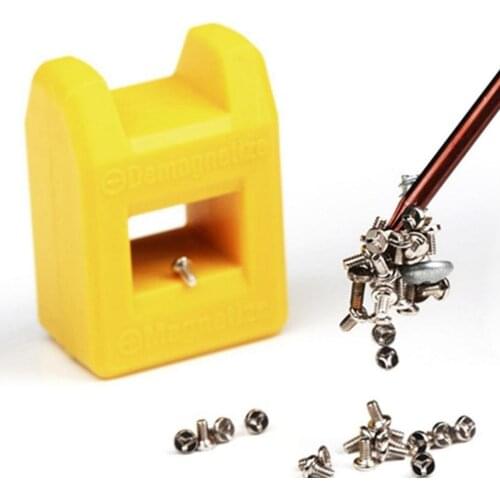 New 2 in 1 Magnetizer Demagnetizer Tool Screwdriver Magnetic High Quality Colour Send Random