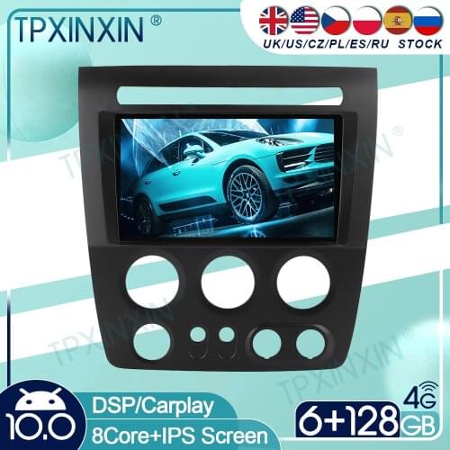 For Hummer H3 2005-2010 Android 10 Car Stereo Car Radio with Screen Tesla Radio Player Car GPS Navigation Head Unit