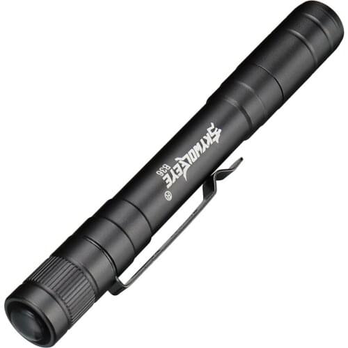 3w Mini Led Flashlight 2 X 7 Dry Batterie/ 2*aaabattery-powered Handheld Pen Light Pocket Flash Light Torch Portable Penlight p5