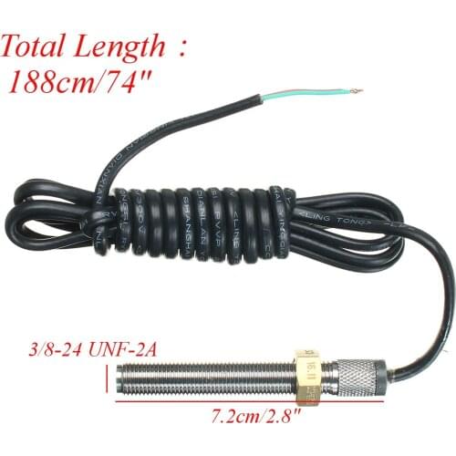 New Arrival MSP6729 Magnetic Rotate Speed Sensor 3/8-24UNF-2A Threaded Pick Up Rotate Strong output signal Sender Ring