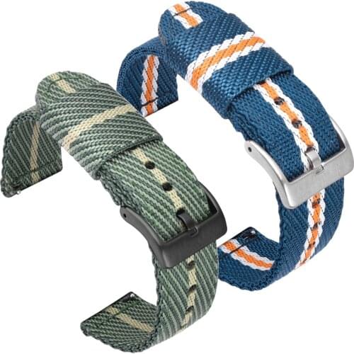 Woven nylon Strap For Samsung Galaxy Watch 4 44mm 40mm Band Galaxy Watch4 classic 46mm 42mm Wristband Replacement Accessories