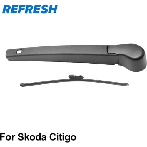 REFRESH Rear Wiper Arm & Rear Wiper Blade for Skoda Citigo 2010 2011 2012 2013