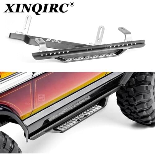 Trx4 metal side bar Ford simulation side pedal is used for 1 / 10 RC tracked vehicle traxxas trx-4 car accessories
