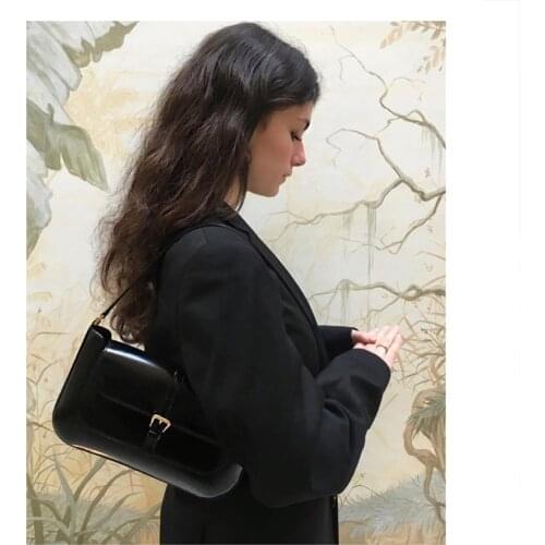 Vintage Alligator Baguette Shape Shoulder Bags For Women 2020 New Luxury Handbags Women Bags Designer Hand Tote Bags Bolsa Mujer