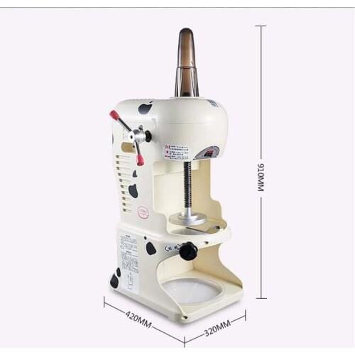 High Quality Ice Crusher Automatic For Milk Tea Shop Snow Cone Ice Maker