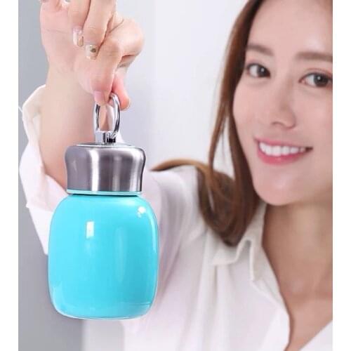 High Quality Cute Stainless Steel Thermos Mug Thermo Baby Child Cups Water Bottle Vacuum Flasks Thermoses Kid Portable Drinkware