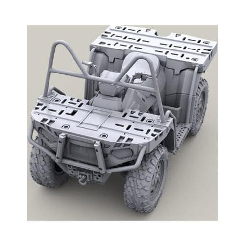 1:35 Scale Modern American Army Military Off-road Vehicle Scene Miniatures Unpainted DIY Assembling Static Resin Model Kits