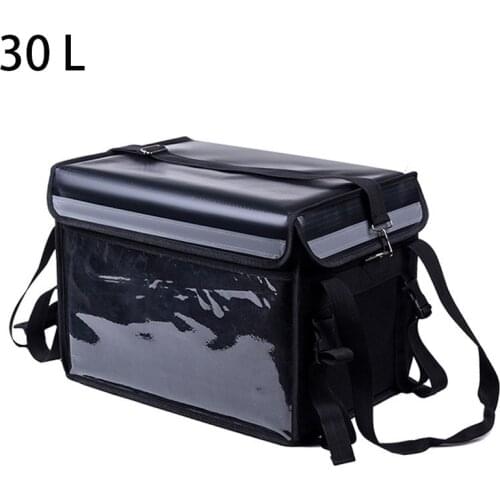 30L Extra Large Cooler Bag Car Ice Pack Insulated Thermal Lunch Pizza Bag Fresh Food delivery Container Refrigerator Bag