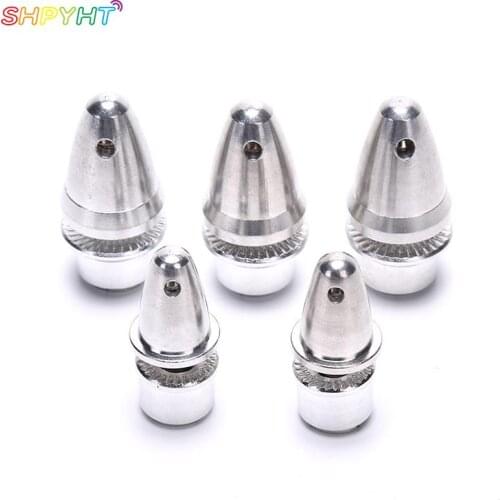 5pcs/lot RC Aluminum Bullet Propeller Adapter Holder for Brushless Motor Prop Solid material and reliable quality