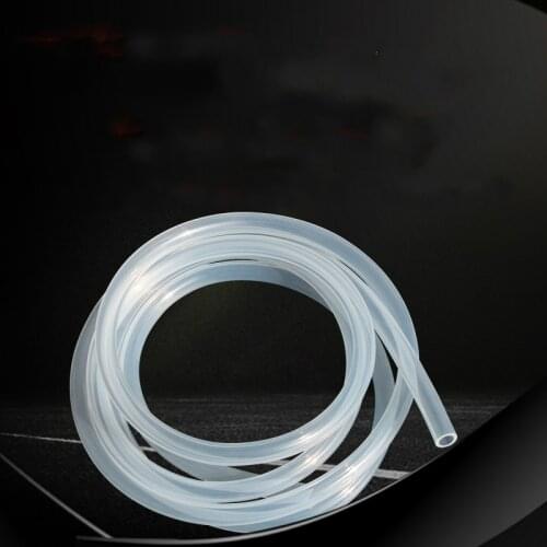 7mm ID 12mm OD 7x12 Transparent Food Grade Medical Use FDA Silicone Rubber Flexible Tube / Hose / Pipe / tubing