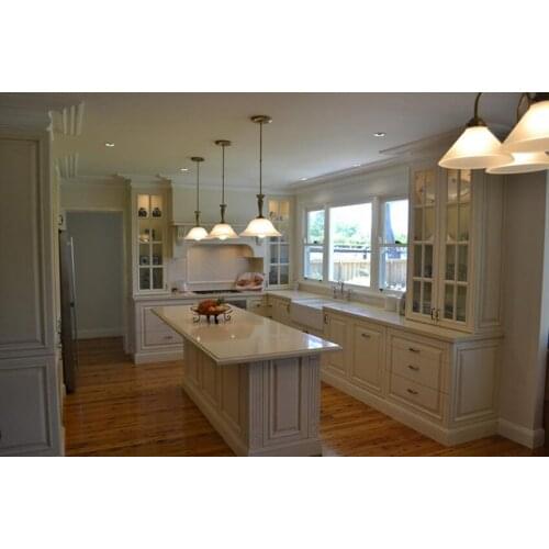 White kitchen furniture design popular in North America & Australia