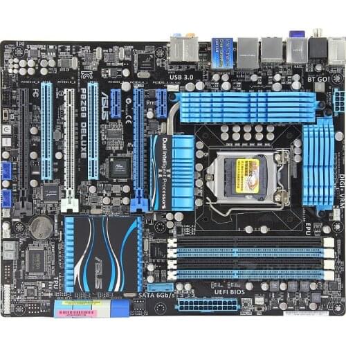 Free shipping original motherboard for for ASUS P8Z68 DELUXE LGA 1155 DDR3 USB2.0 USB3.0 boards 32GB Z68 Desktop motherboard
