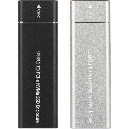 For NGFF /NVME SSD Case Box, USB 3.1 to SATA SSD Enclosure M.2 B-key to Type C for NGFF/ USB3.1 to M.2 M-Key for NVME PCIe