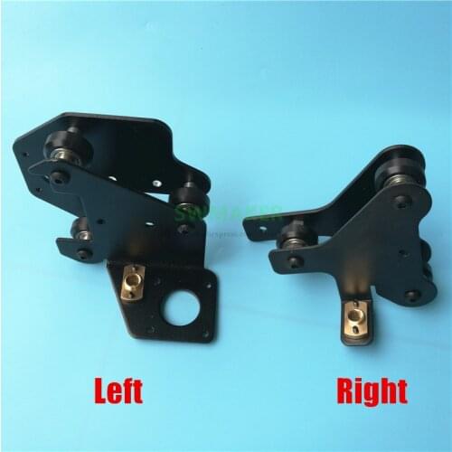 3D printer part Creality Ender CR-10 S4/S5 X axis motor mount bracket right/left X-axis Front/Back Motor mount Plate with wheels