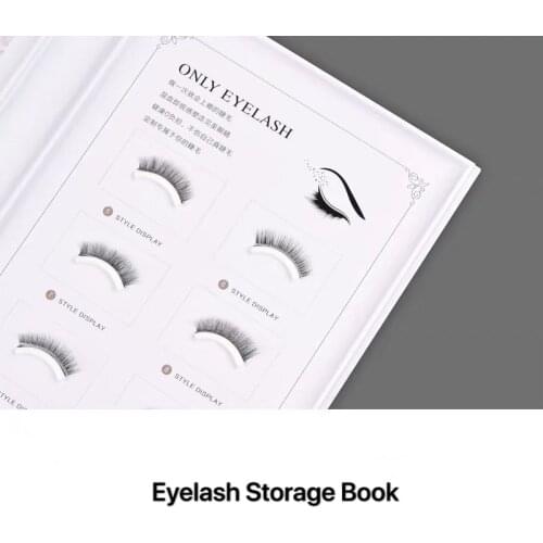 Eyelash Eyelashes Display Tools False Eyelash Storage Case Eyelashes Sample Catalog Grafting Makeup Display Container