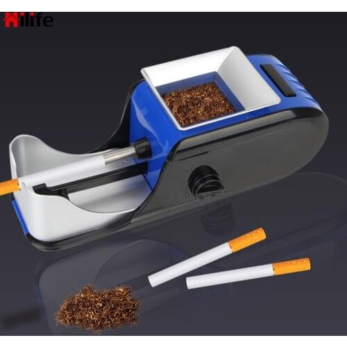 Cigarette Rolling Machine Filling Materials Smoking Tool Tobacco Rolling Injector Tobacco Roller EU/US Plug DIY